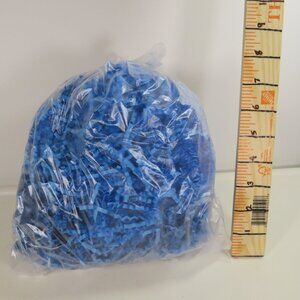 Easter grass Basket Filler Blue Shred Paper 8x8x5" bag 3.7oz